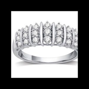 1/2ct Genuine Diamond Anniversary Band